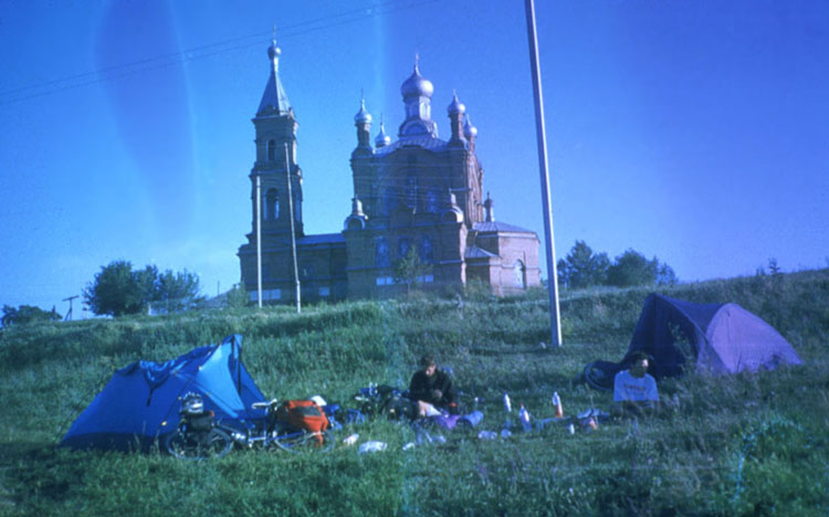 The church seemed pretty much abandoned.